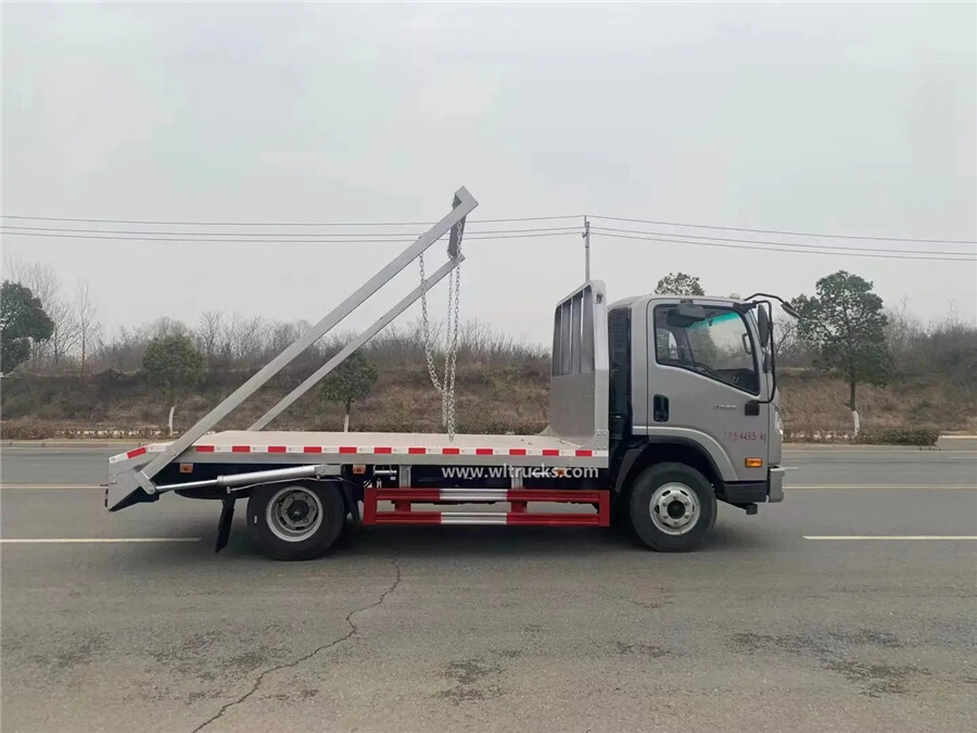 Korea Hyundai 5m3 swing arm skip loading garbage truck