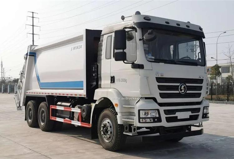 Shacman 16 ton compactor waste truck