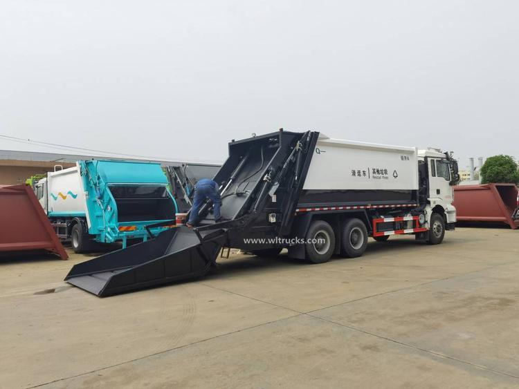 Shacman 20000L compactor rubbish truck