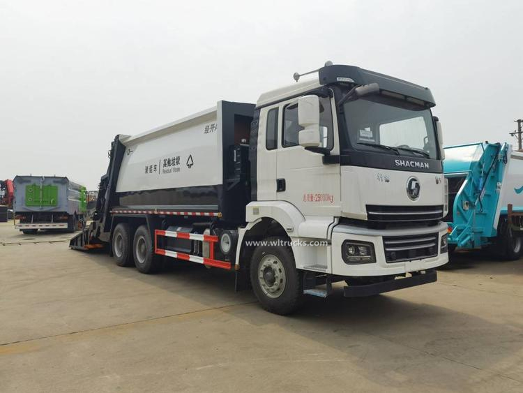 Shacman 20cbm compactor refuse truck