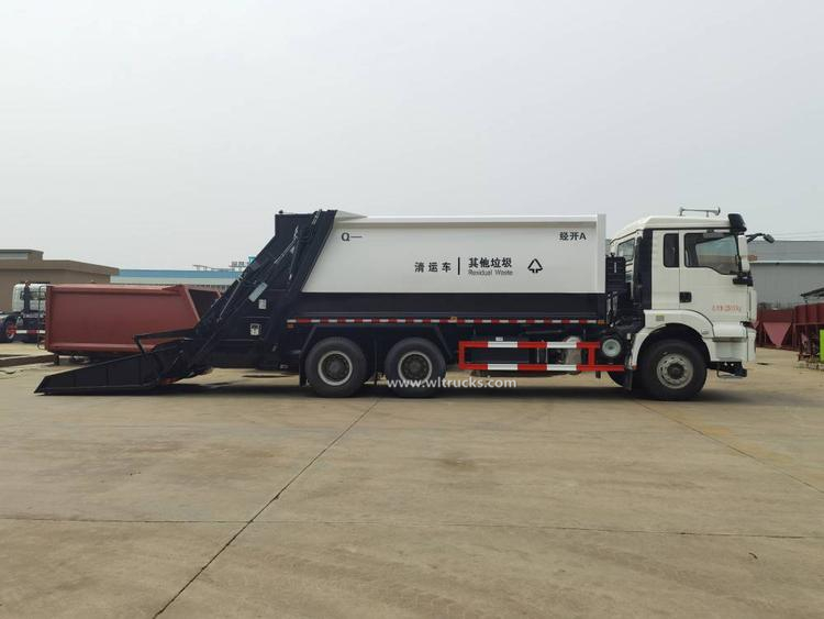 Shacman 20m3 compactor garbage truck