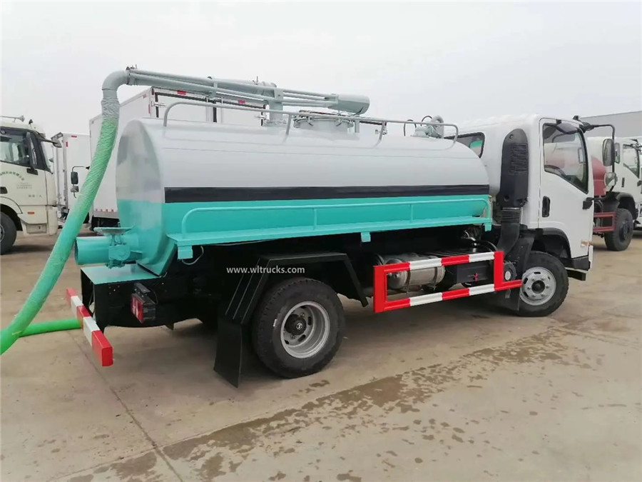 Shacman 5000L septic tank truck