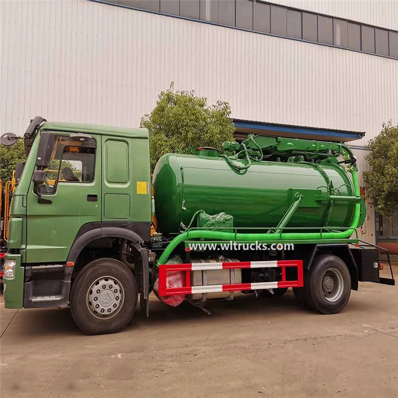 Sinotruk HOWO 12000 liters sewer jetting trucks