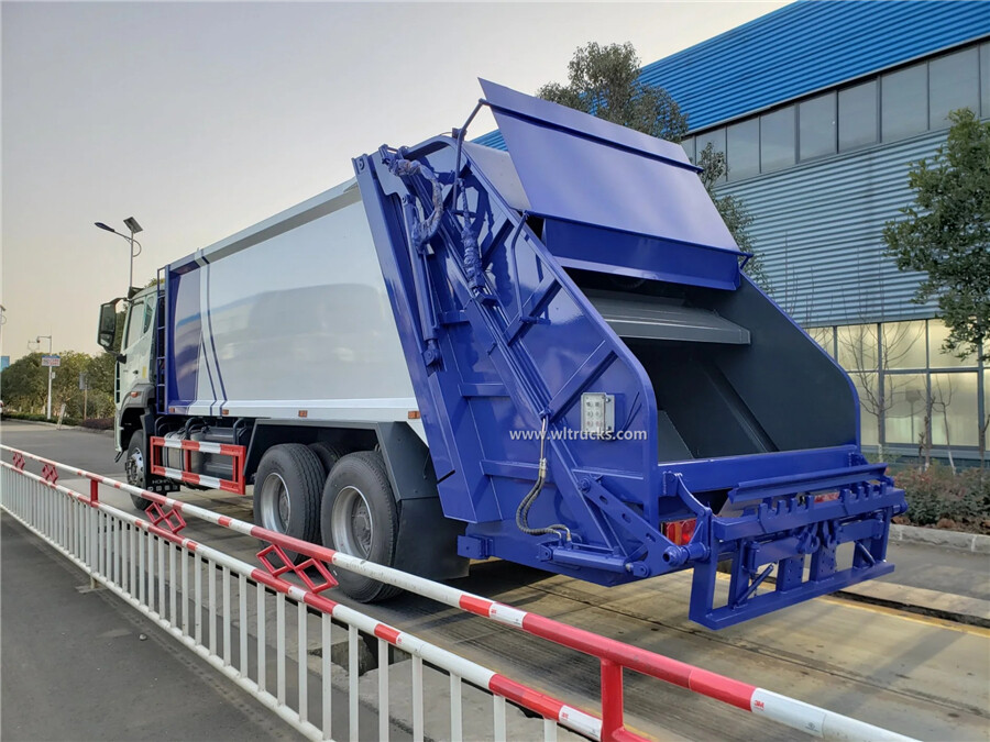 Sinotruk Haohan 16 cubic meters compactor refuse truck