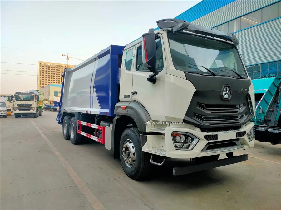 Sinotruk Haohan 16 ton compactor garbage truck