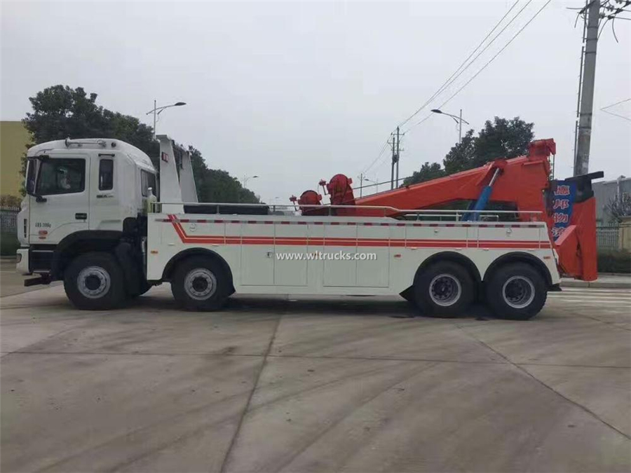 12 tire JAC 30-40 ton wrecker truck