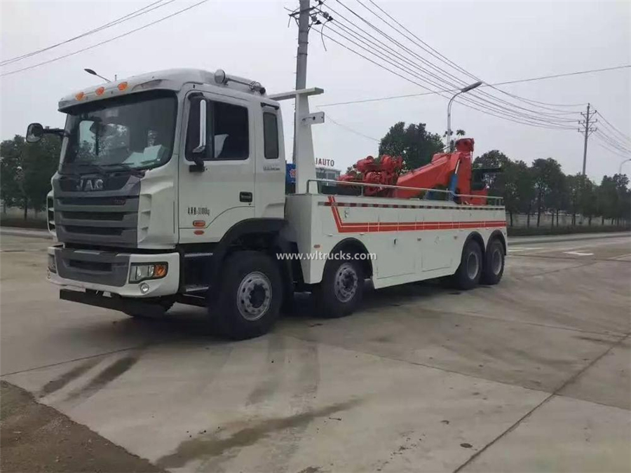 12 wheel JAC 40 ton tow truck