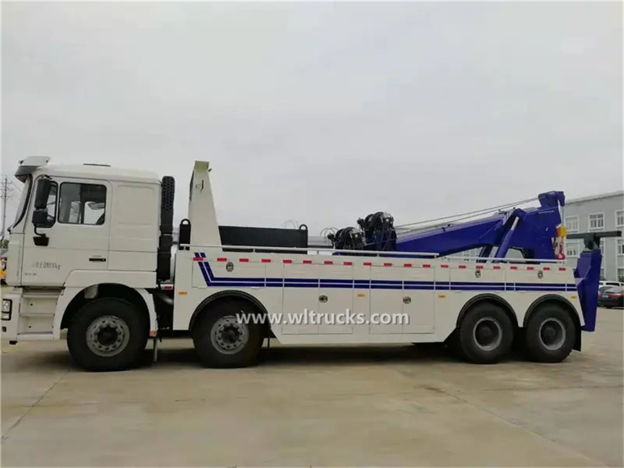 12 wheel Shacman Delong F3000 30ton rotating wrecker truck