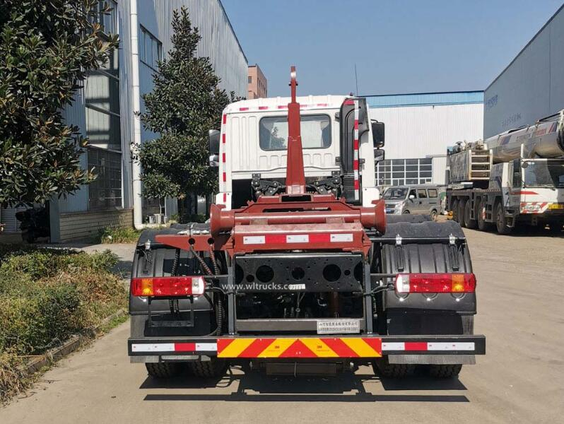 6x4 FAW 16-18ton detachable bulk container garbage truck