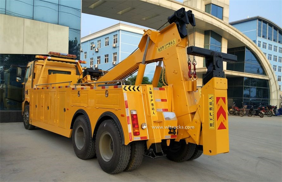 6x4 FAW 30 ton rotator recovery  wrecker tow truck