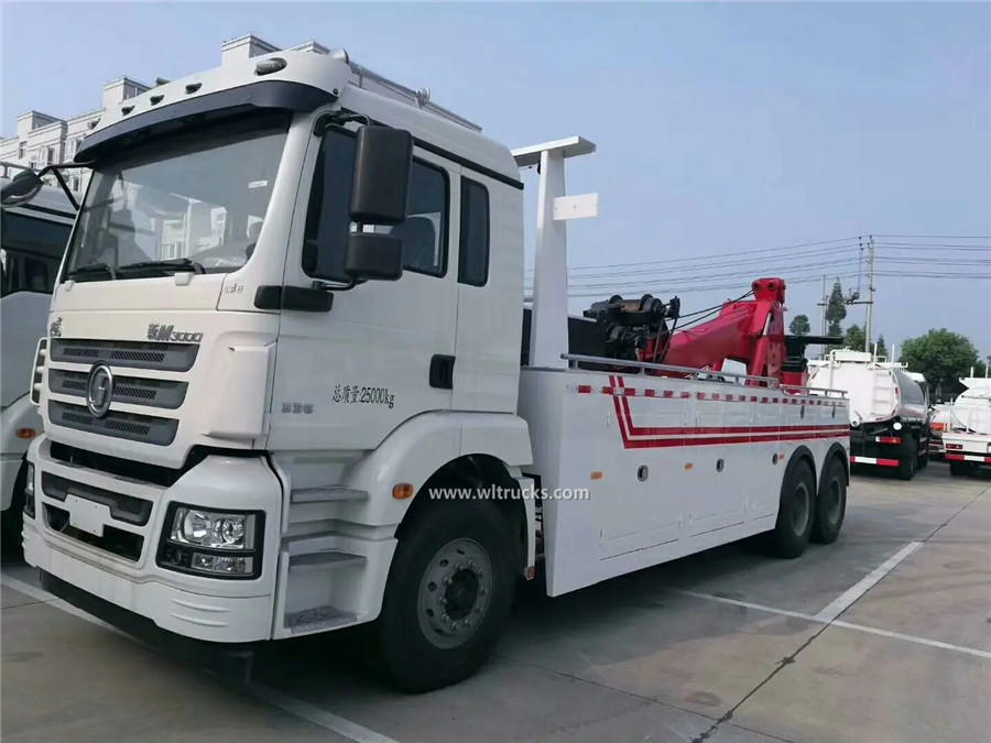 6x4 Shacman 20 ton heavy duty tow truck