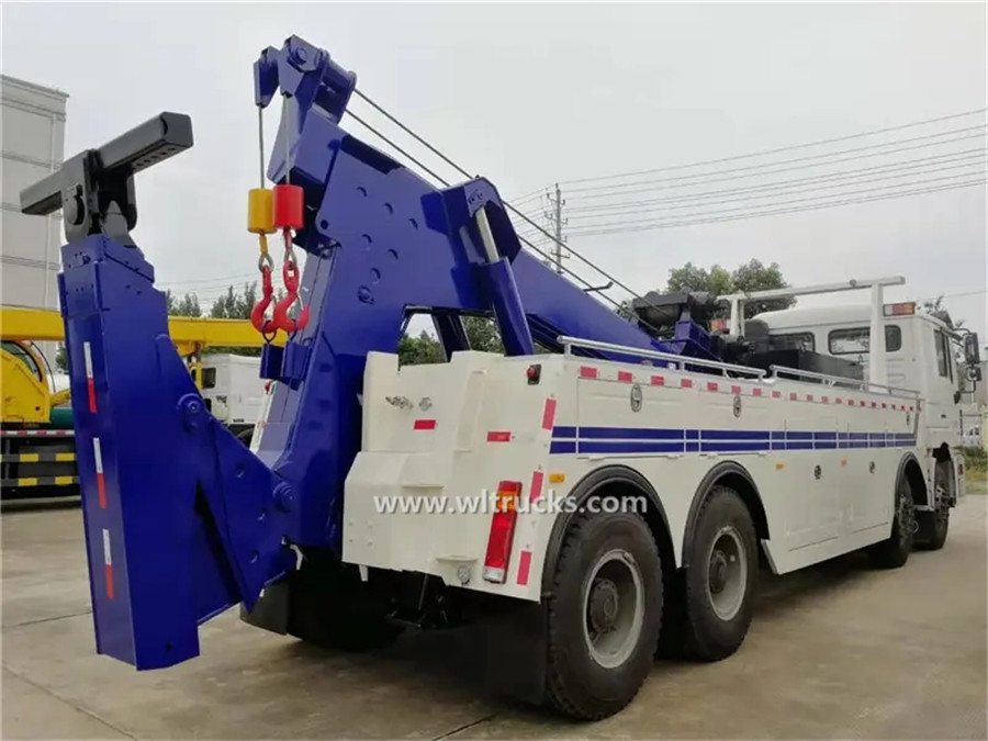 8x4 Shacman Delong F3000 25ton rotating wrecker tow truck