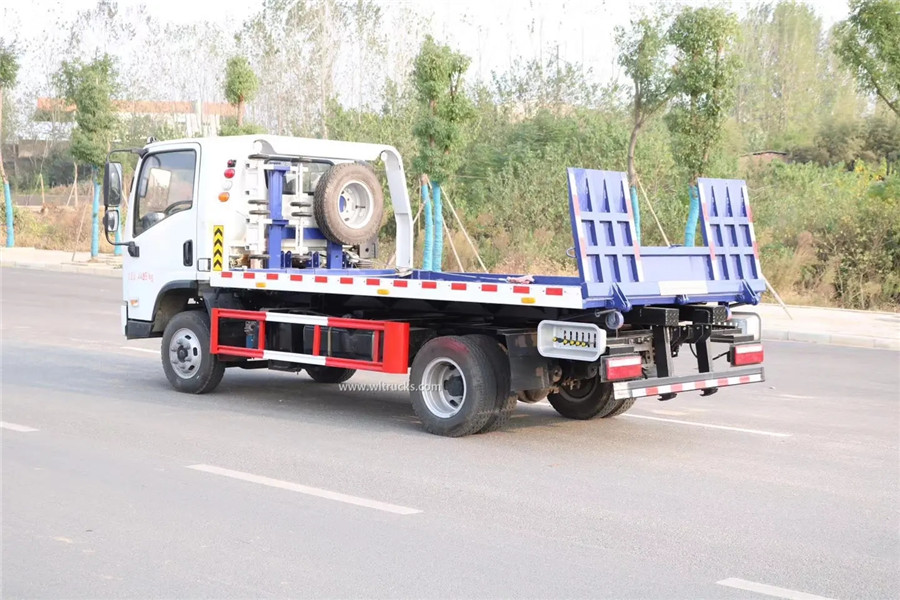 CAMC 3ton hydraulic wrecker tow truck