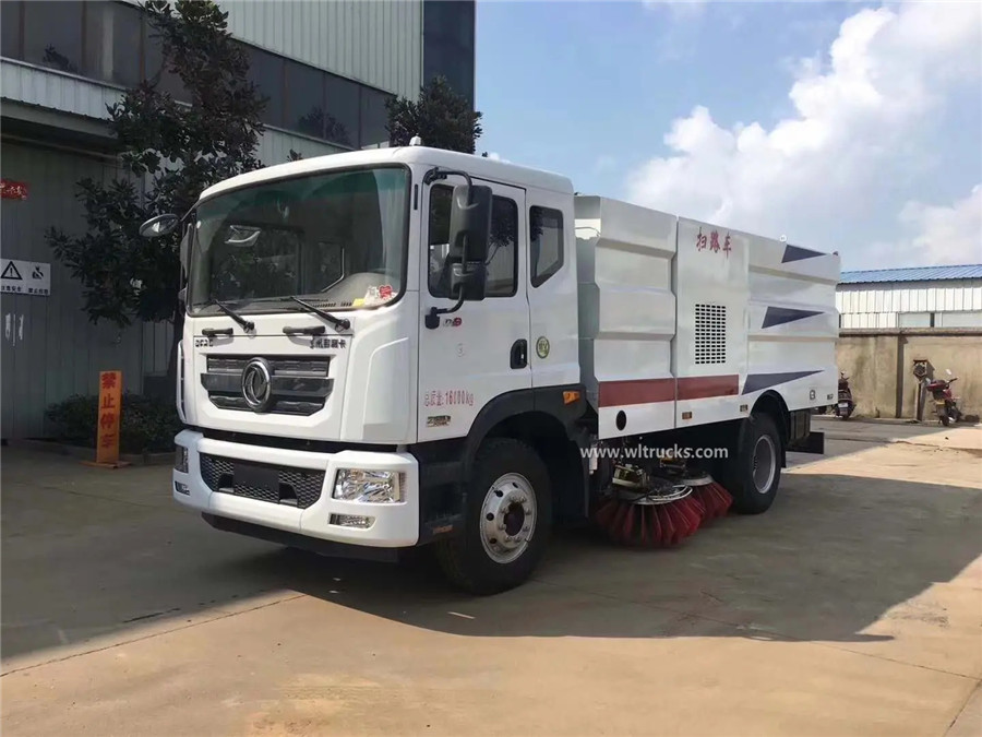 DFAC D9 Duolika 10 ton vacuum road sweeper