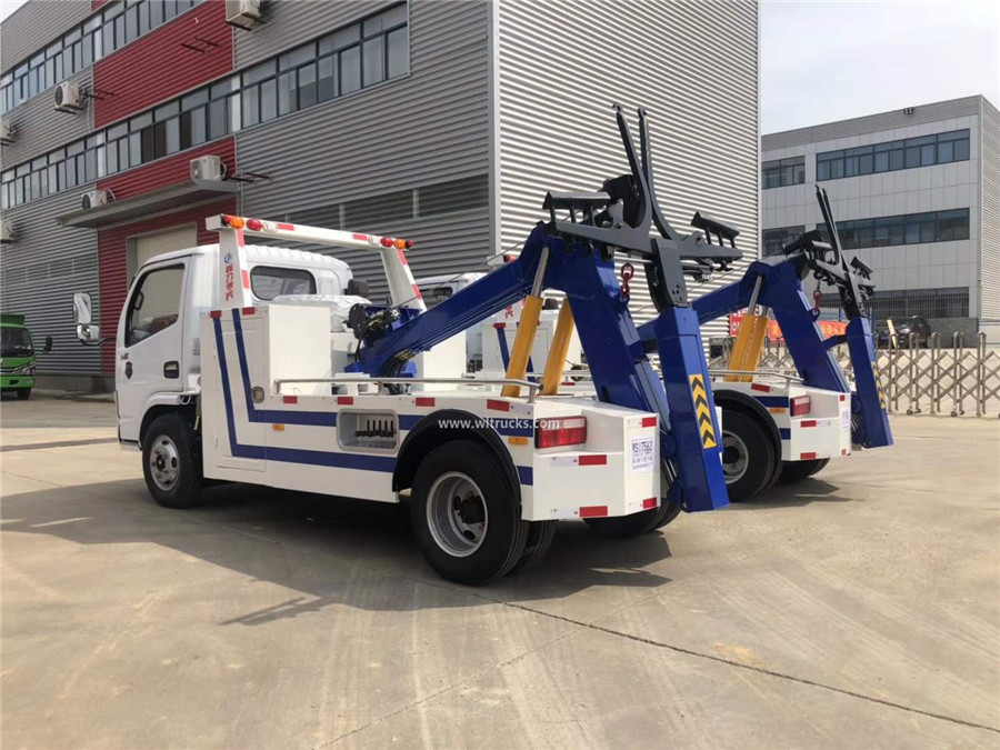 DFAC small 3mt wrecker truck