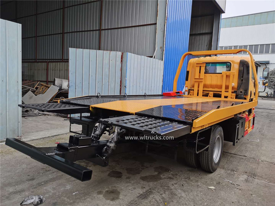 Dayun 3t flat bed tow truck