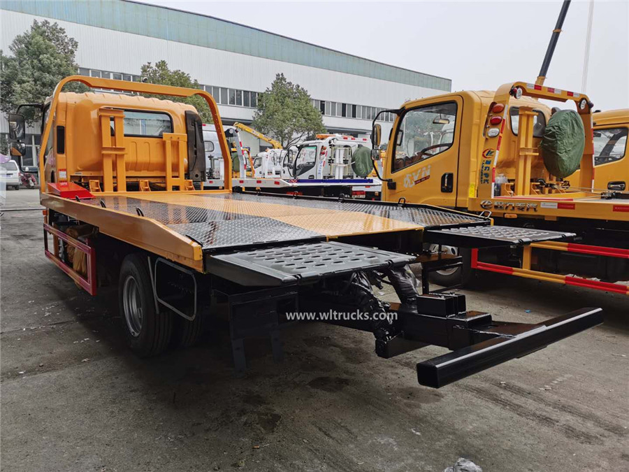 Dayun 3t flatbed tow truck