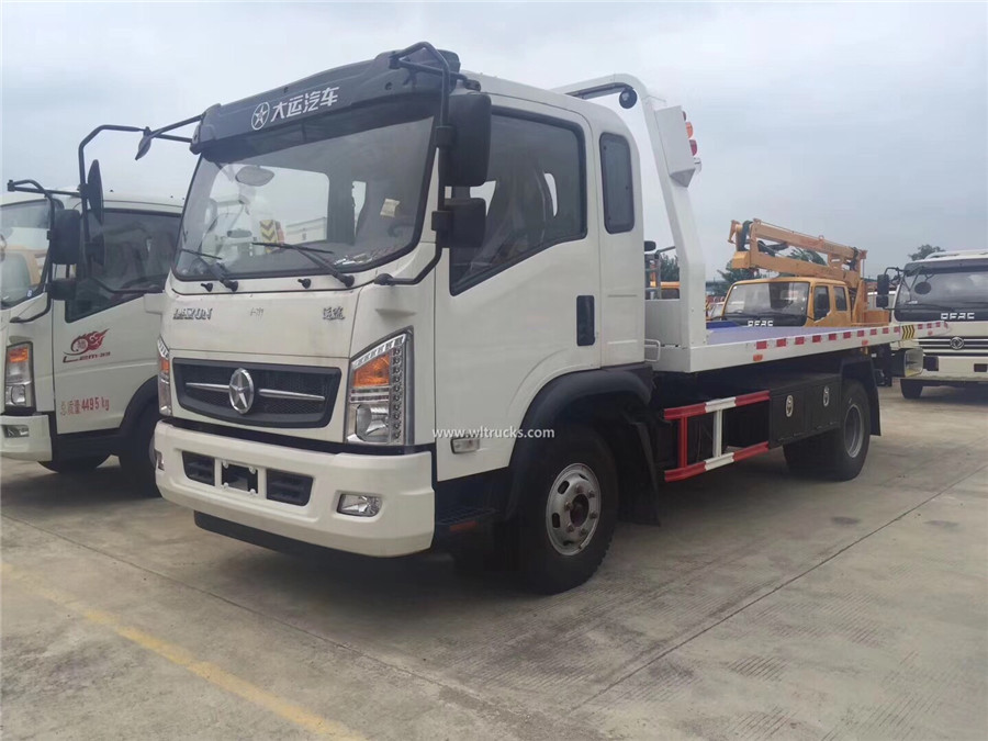 Dayun  5 ton flat tow truck