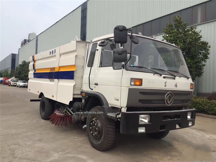 Dongfeng 10cbm diesel road sweeper truck