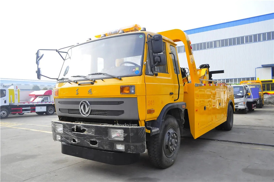 Dongfeng 16t road wrecker towing truck