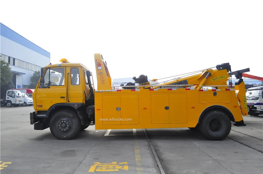 Dongfeng 16t road wrecker truck