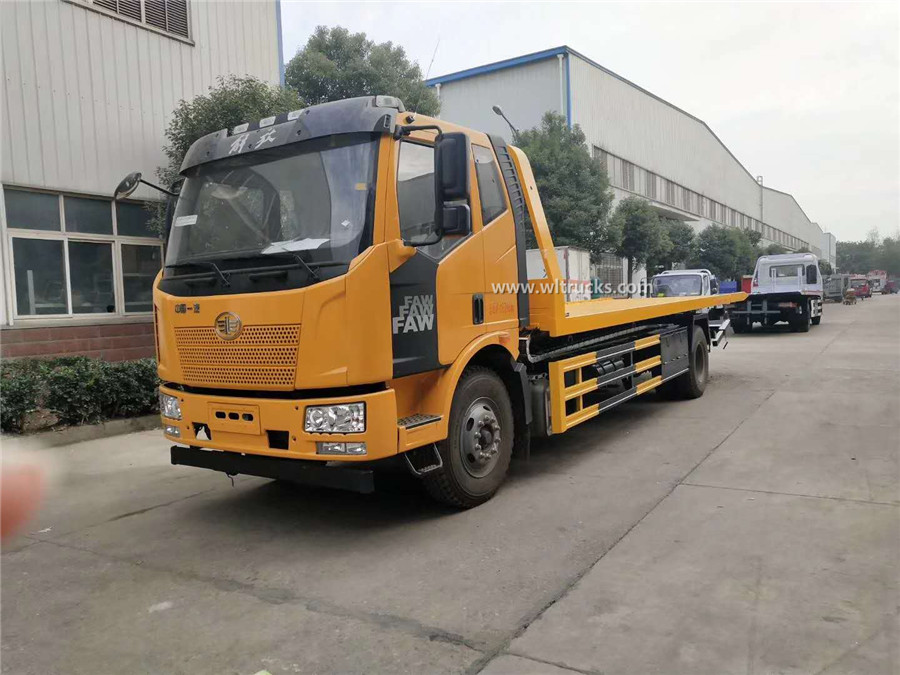 FAW 8 ton medium auto recovery truck