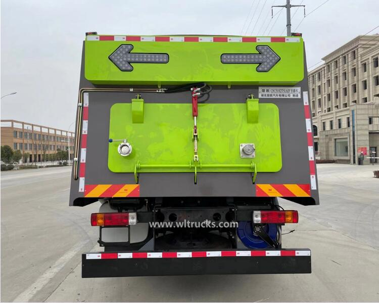 FAW J6 8cbm street sweeper vacuum truck