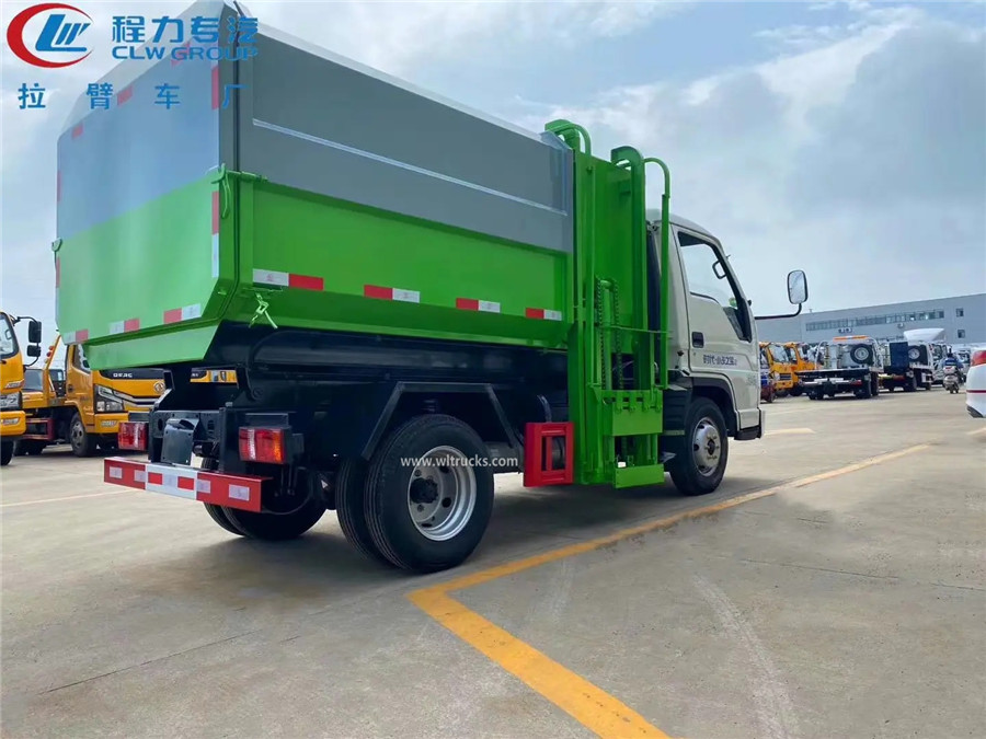 Forland 3 cubic meters bin lifter garbage truck