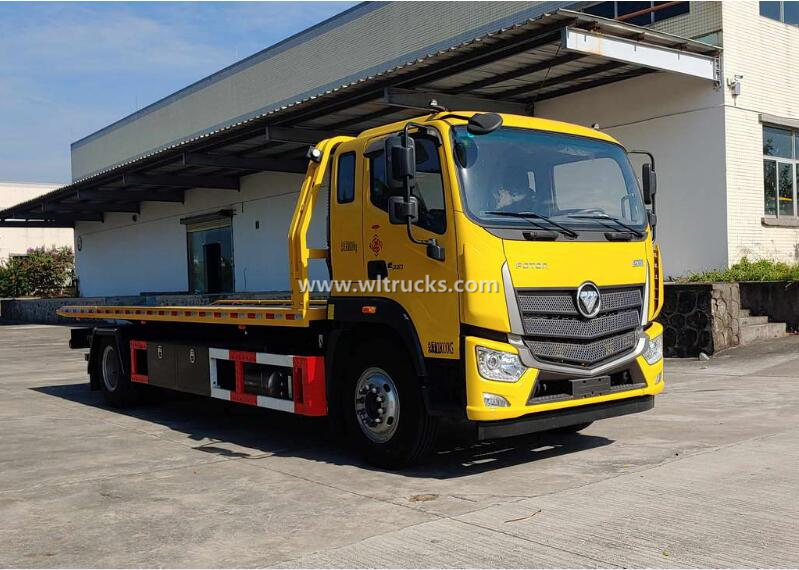 Foton 10 ton sliding platform wrecker tow truck