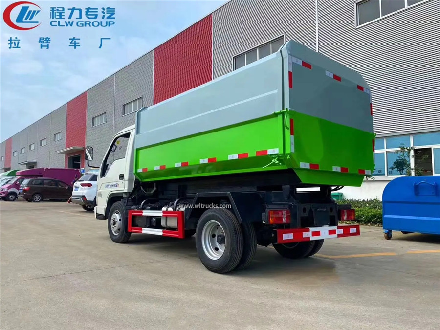 Foton 3000 liters small side loaders garbage truck