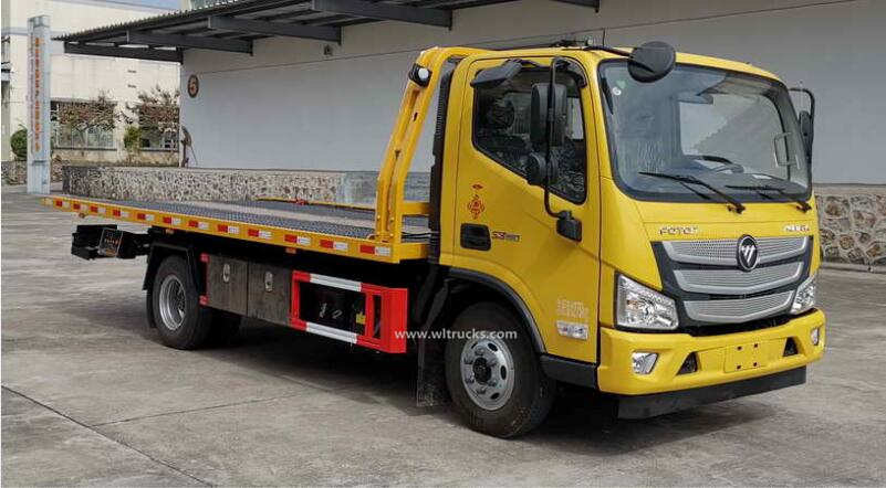 Foton Aumark 5 ton flat road recovery truck