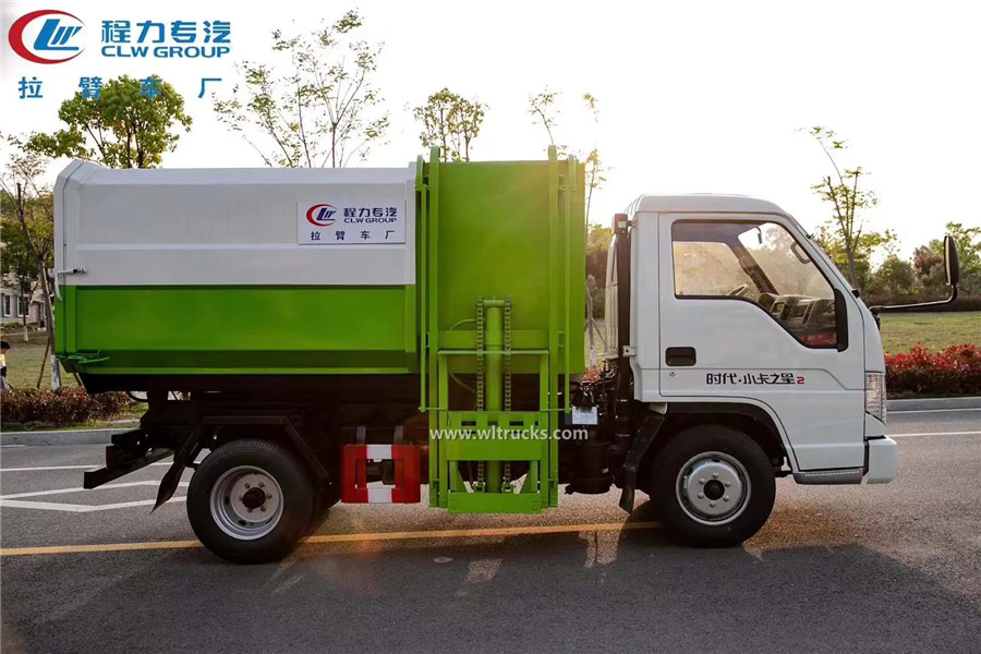 Foton 5m3 side loaders garbage truck