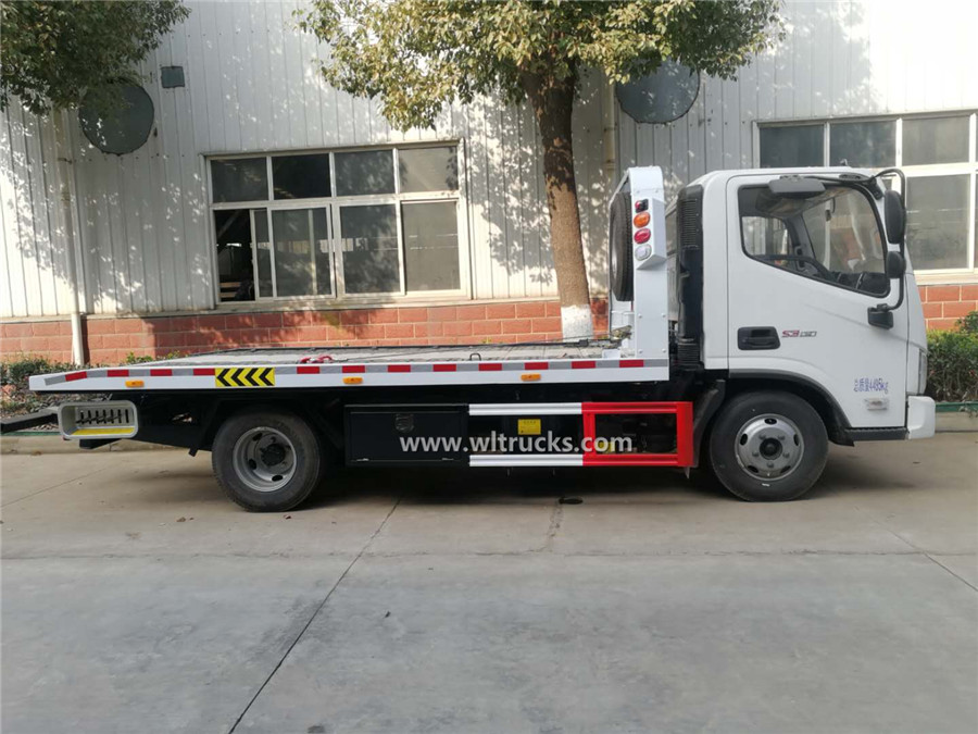 Foton Aumark 3 ton flatbed car tow truck