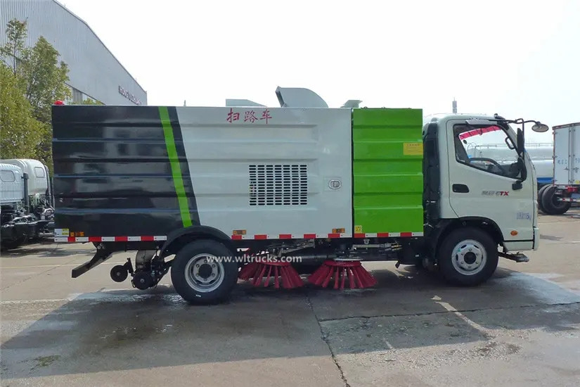 Foton Ollin 5m3 road broom sweeper truck