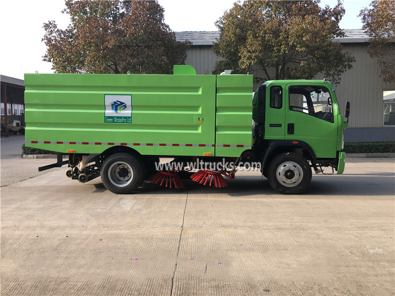 HOWO 12cbm street sweeping machine