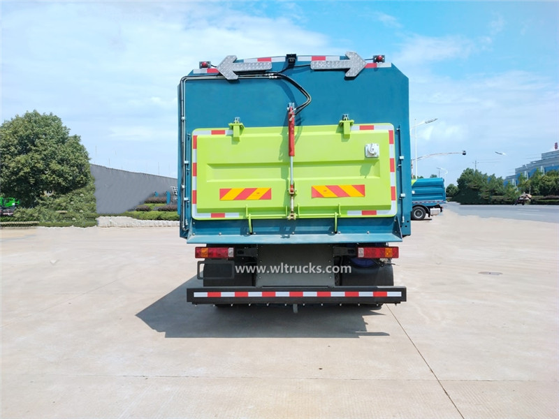 HOWO 12m3 construction floor sweeper truck