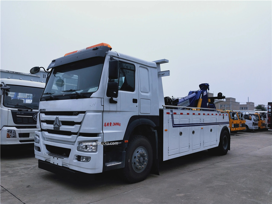 HOWO 16 ton heavy tow trucks