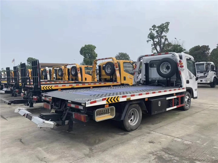 Hyundai 3 ton flatbed commercial wrecker truck