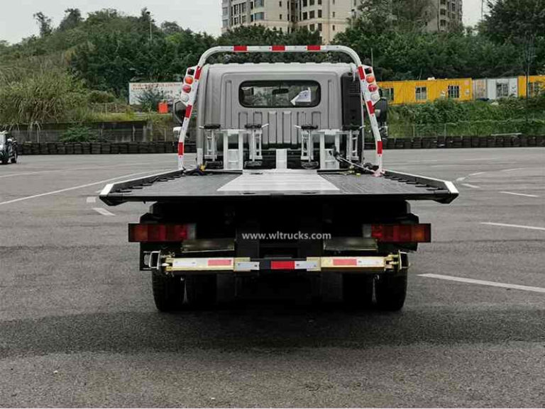 Hyundai 5 ton flat auto wrecker truck