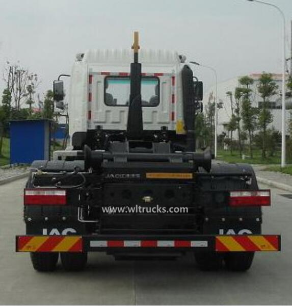 JAC 12-15cbm hook arm lifting garbage truck