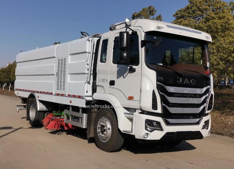 JAC 12m3 outdoor sweeper truck