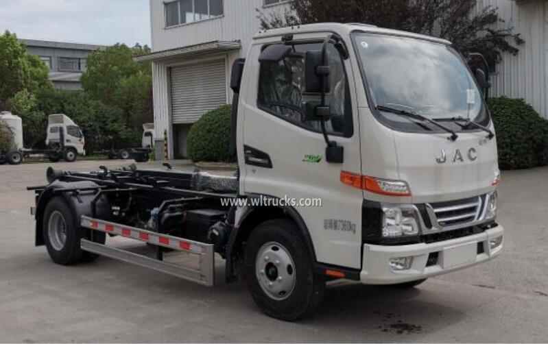 JAC 8cbm hook arm garbage truck