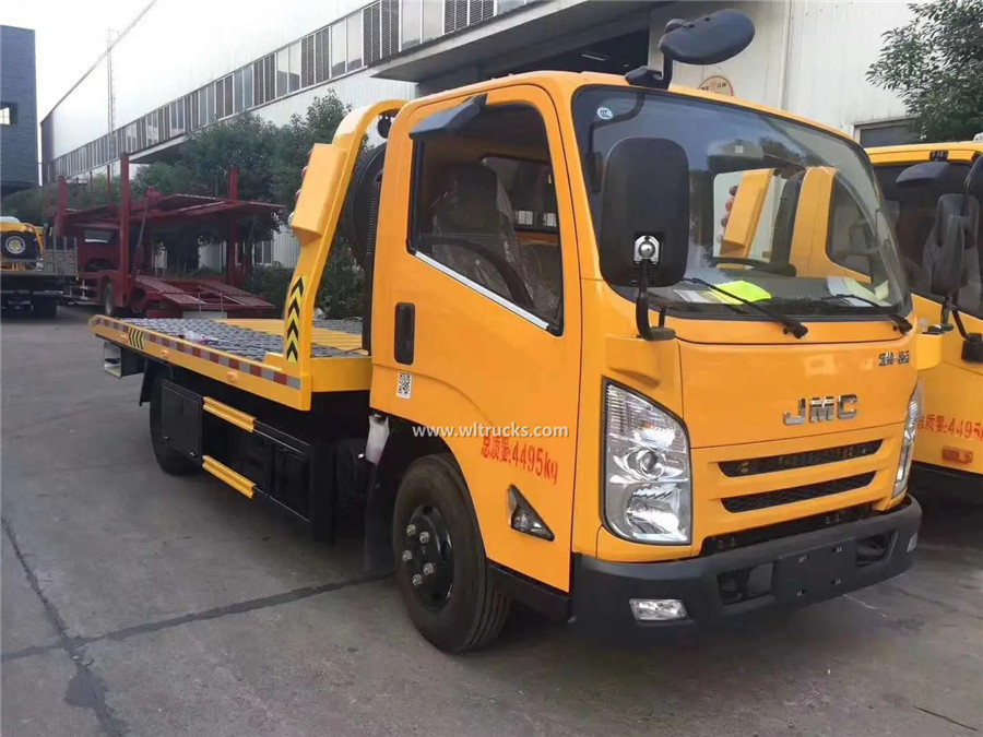 JMC 5 ton flat bed tow truck