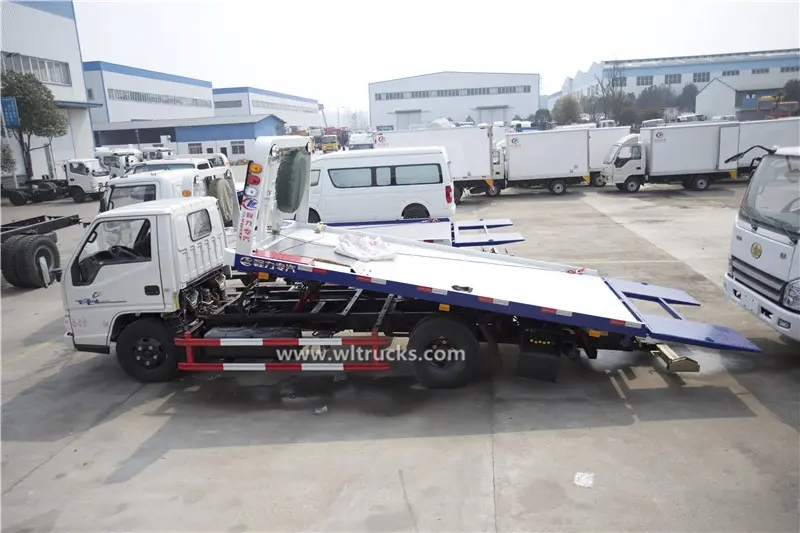 JMC shunda 3mt flatbed wrecker tow truck