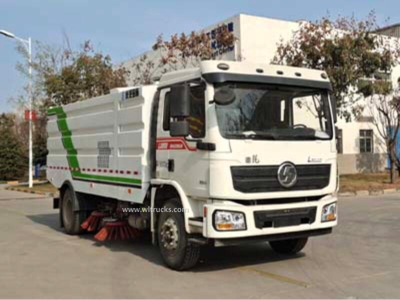 Shacman 12cbm pavement sweeper truck