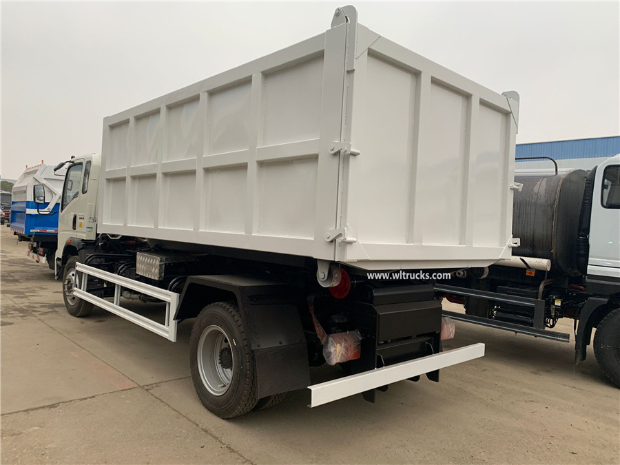 Sinotruk Howo 8m3 detachable bulk container garbage truck