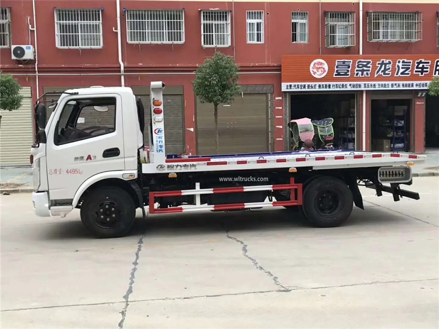 WAW 3 ton small recovery wrecker tow truck