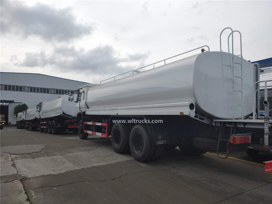 10 tire Dongfeng 20000L water supply tanker
