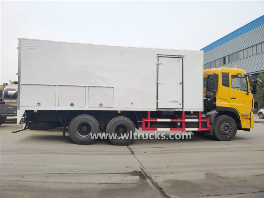 10 tire Dongfeng Kinland 20mt freezer box truck