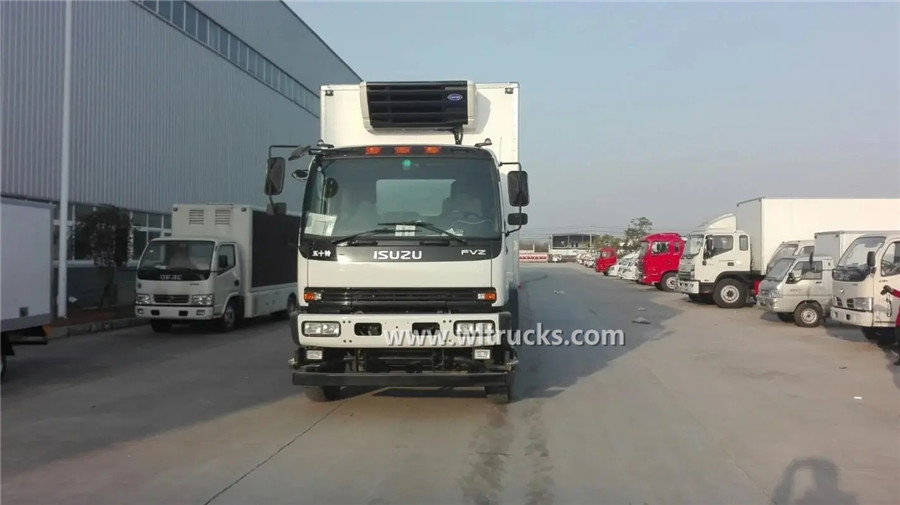 10 tire ISUZU FVZ 20mt refrigerator freezer truck